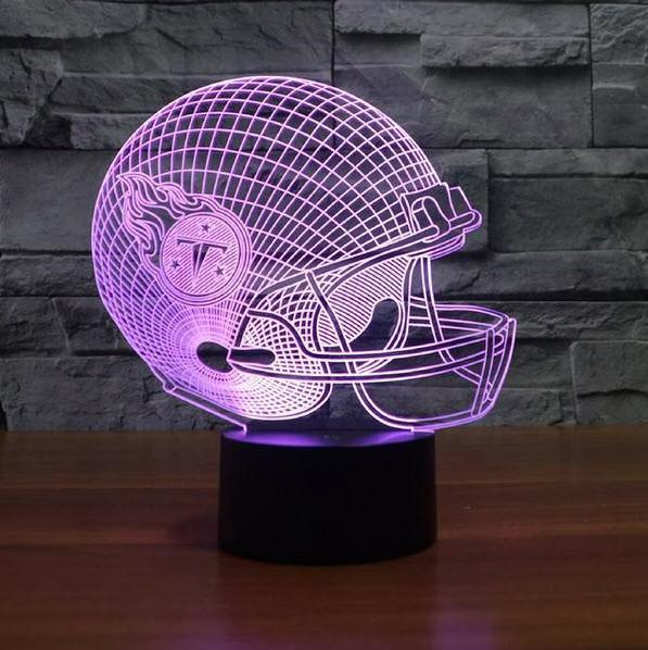 TENNESSEE TITANS 3D LED LIGHT LAMP