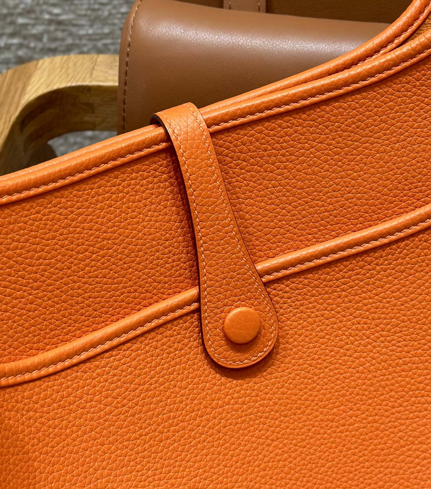 Hermès Evelyne 93Orange (Handmade to order)