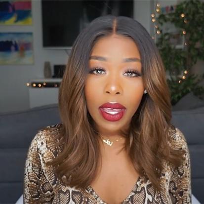 New Affordable Ombre Brown Bob Basic Cap Frontal Lace Wigs for Summer