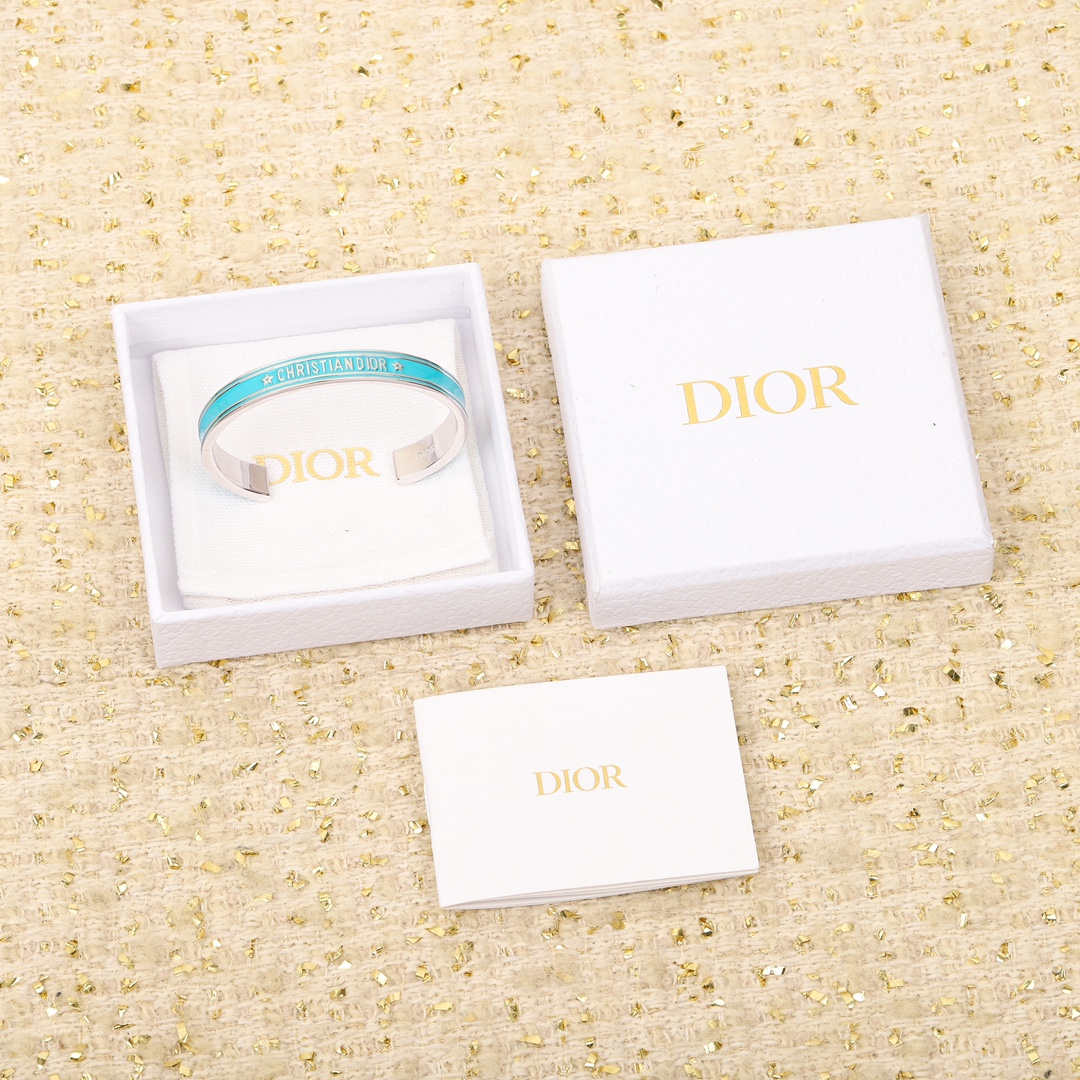 Dior butterfly open bracelet