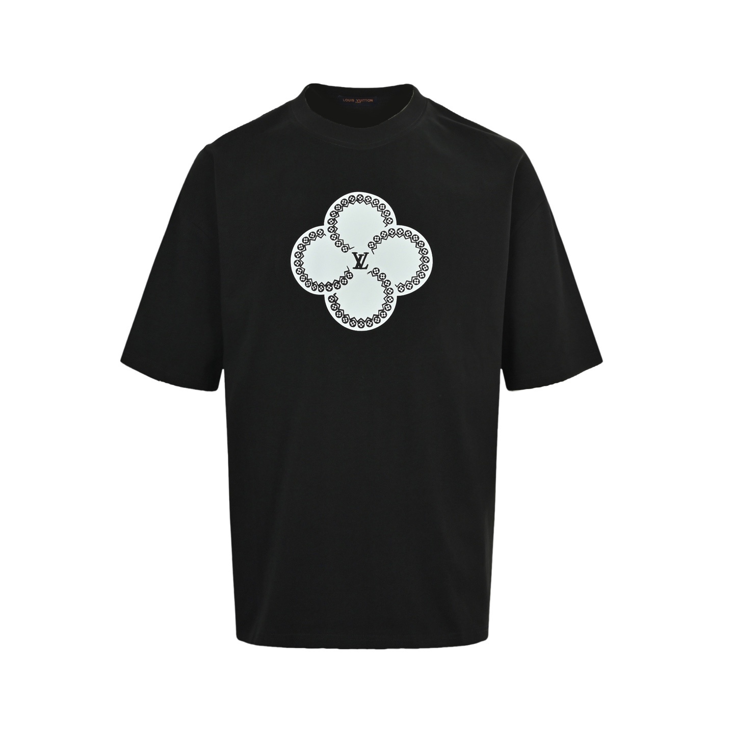 Louis Vuitton 25ss four-leaf clover print short-sleeve