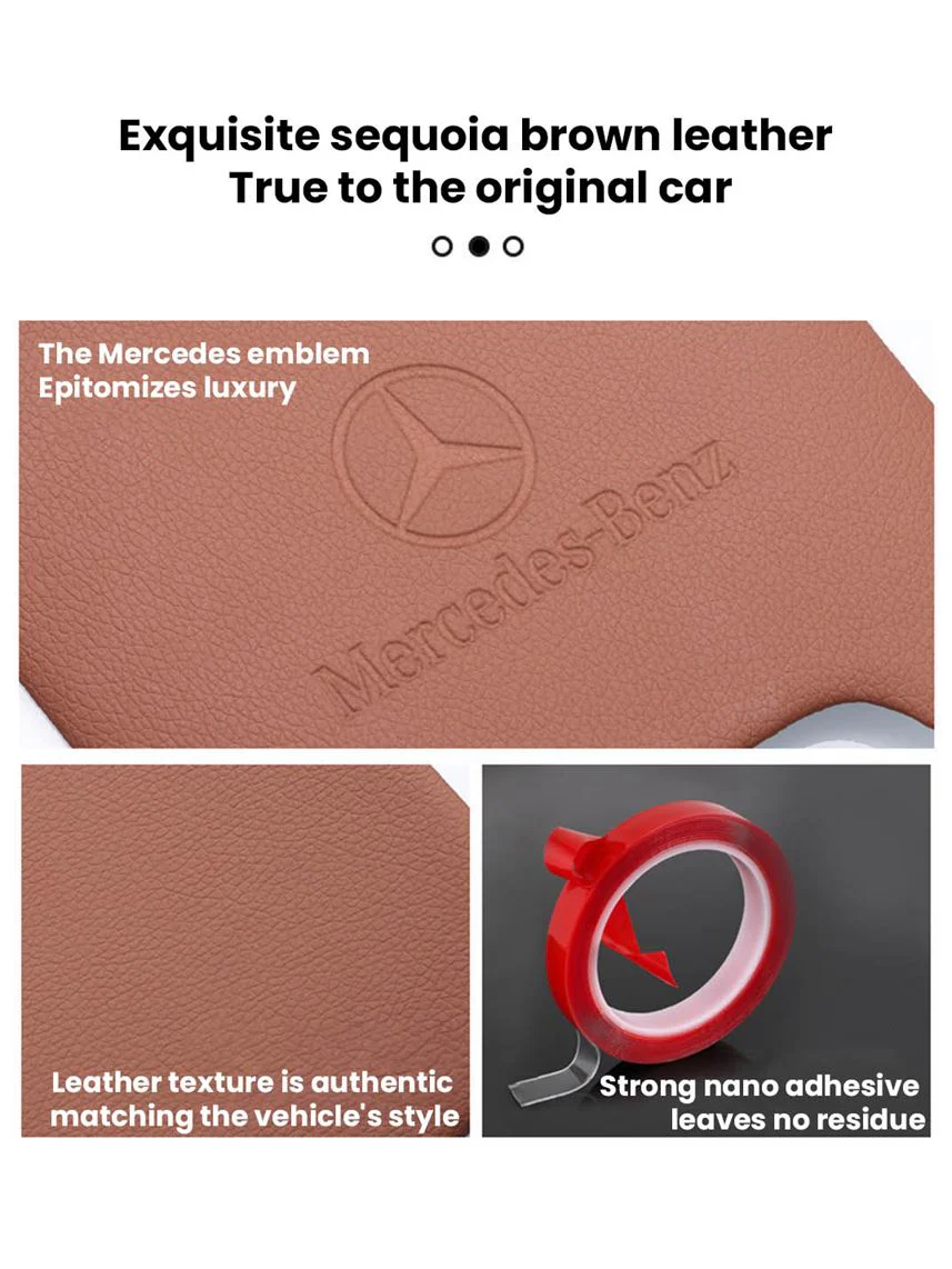 Leather Center Console Hard Cover