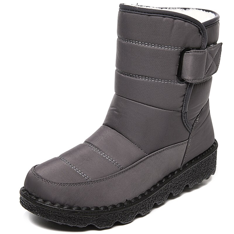 Women Low Heels Winter Boots 2022 Casual Botas Mujer Platform Shoes Female