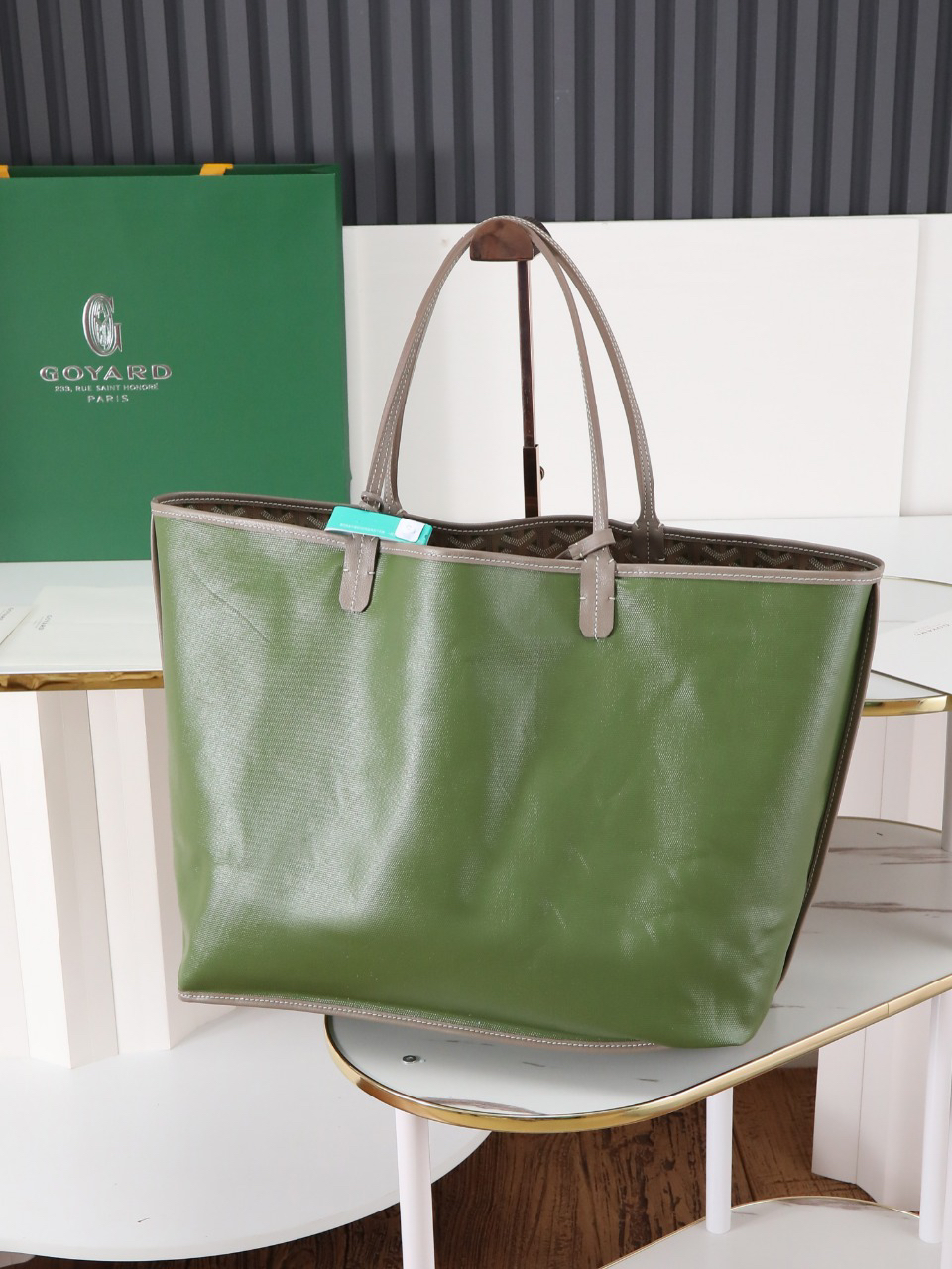 Goyard saint louis large shopping bag 020146