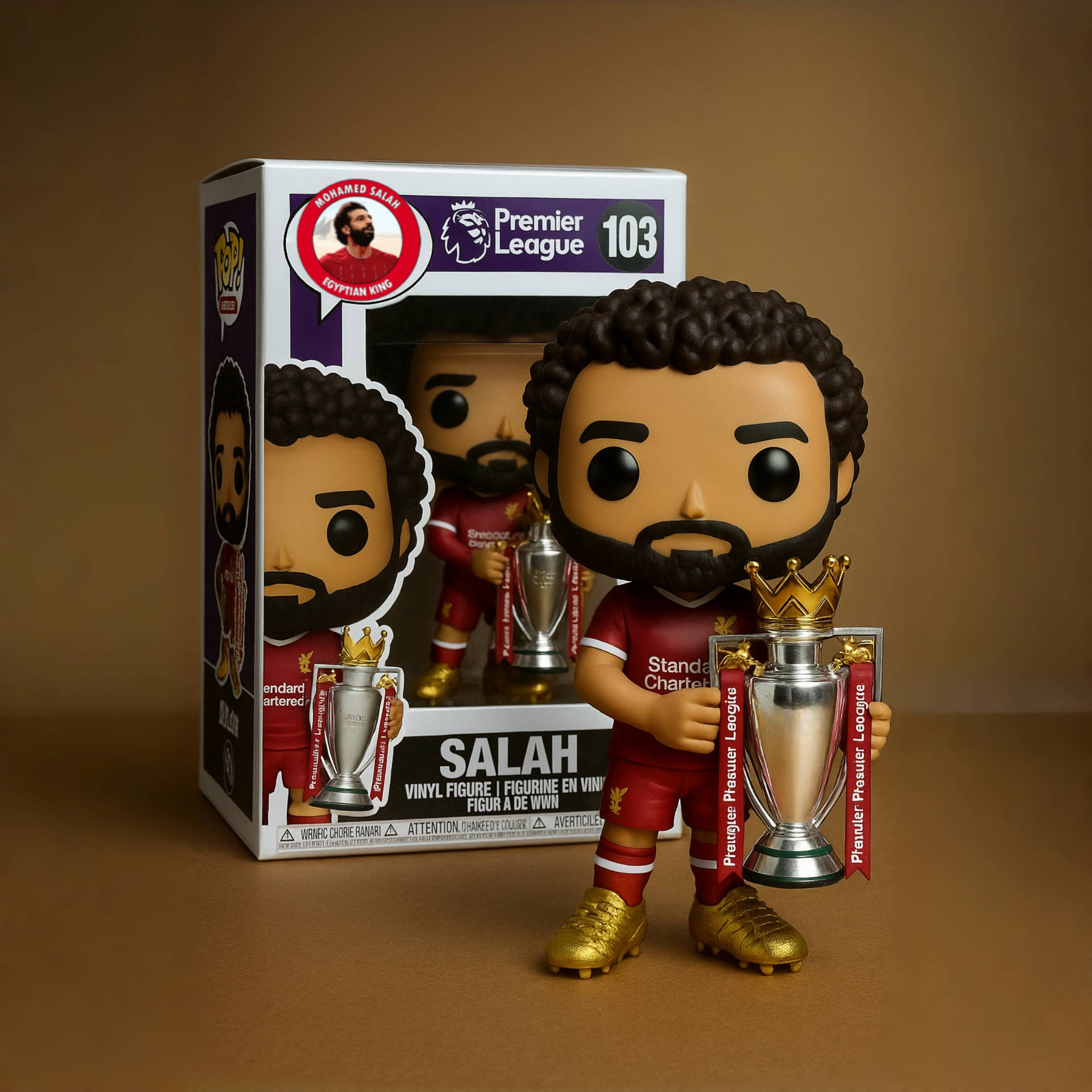 Mohamed Salah – 2024/25Premier League Player of the Season POP! Figure