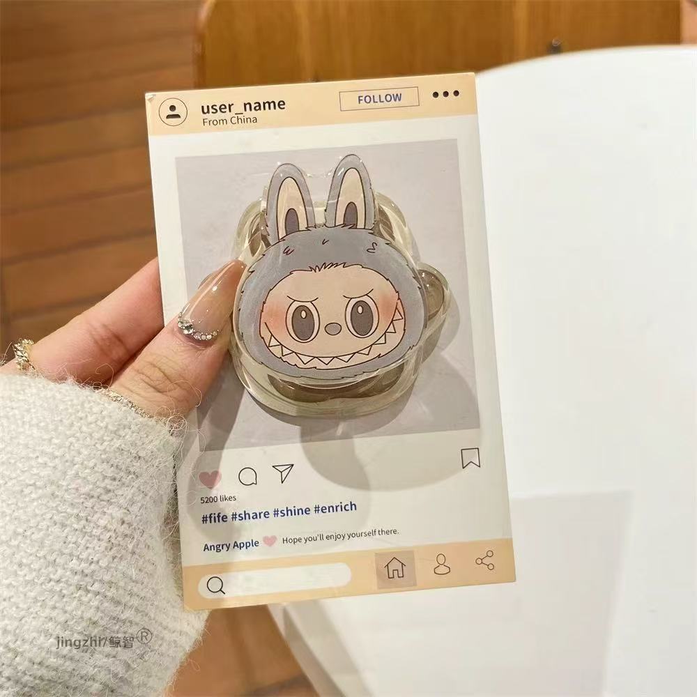 Labubu cat claw magnetic phone holder