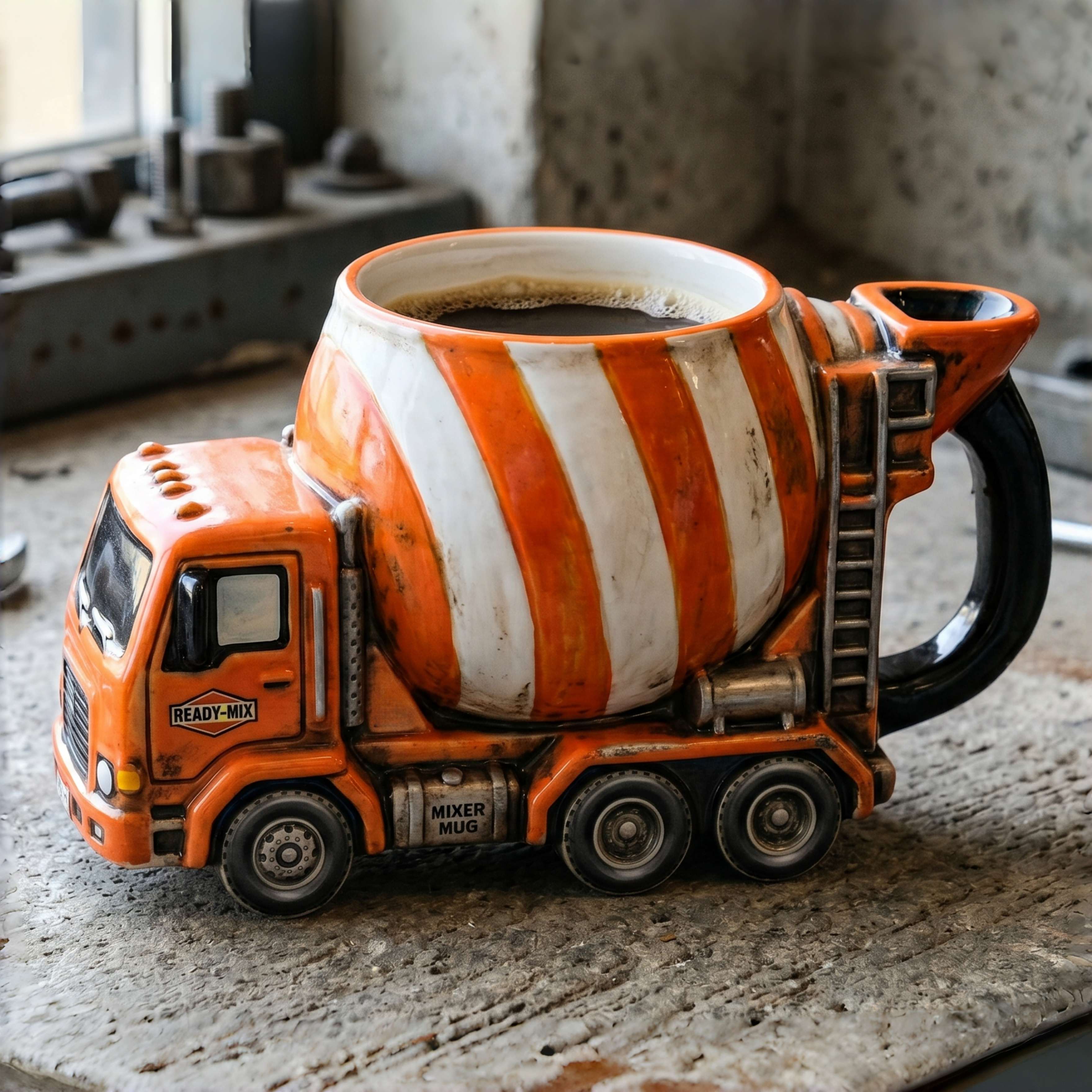 Concrete Mixer Truck Mug | Funny Gift