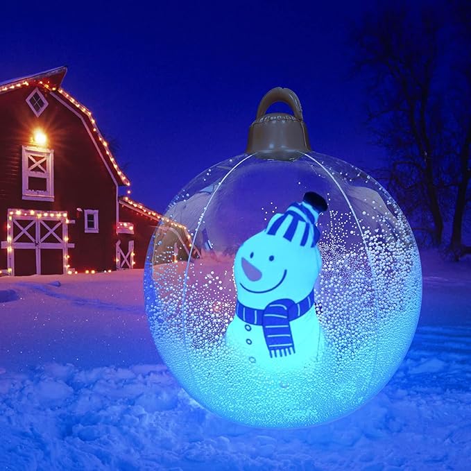 🎈🎈24inchLED Party Patio Christmas Inflatable Decoration Balls