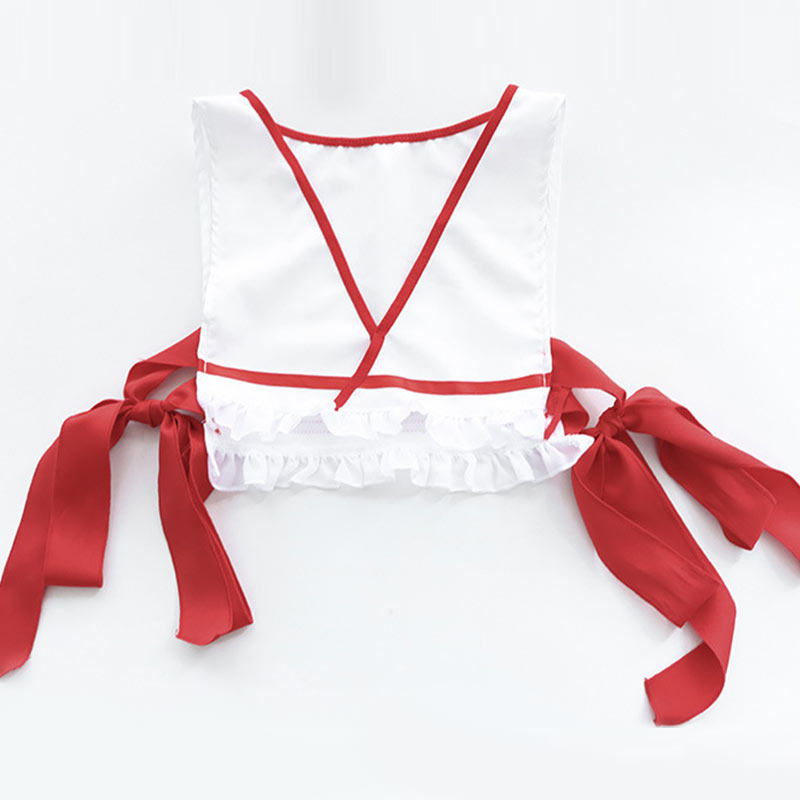 Vintage Lace Up Slip Lingerie Set