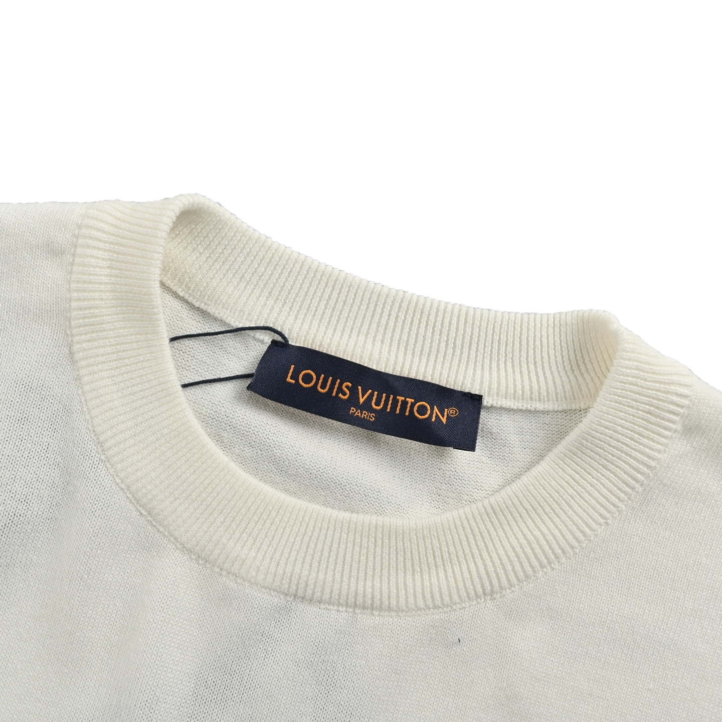 Louis Vuitton Ski Collection jacquard logo knitted short sleeves