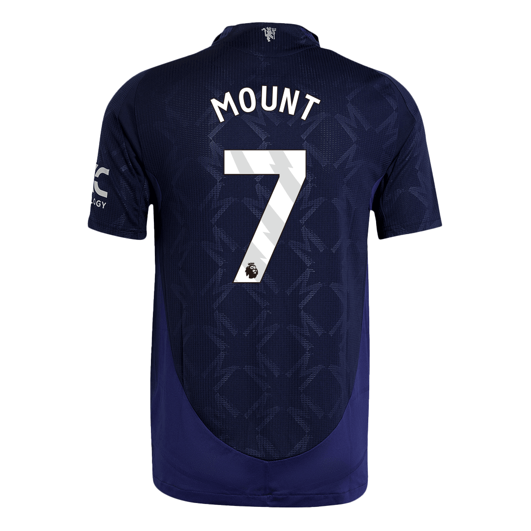 Authentic MOUNT #7 Soccer Jersey Manchester United Away 2024/25