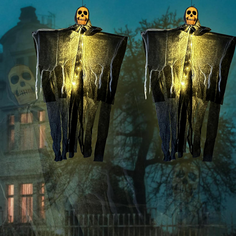 👻👻Halloween Decoration LED Glowing Ghost DIY Modeling Lights🔥Buy 4 FREE SHIPPING
