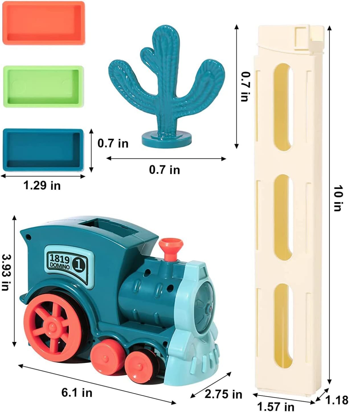 💥Last Day Promotion-[SAVE 50% OFF]--Automatic Domino Train--BUY 2 GET 10% OFF & FREE SHIPPING