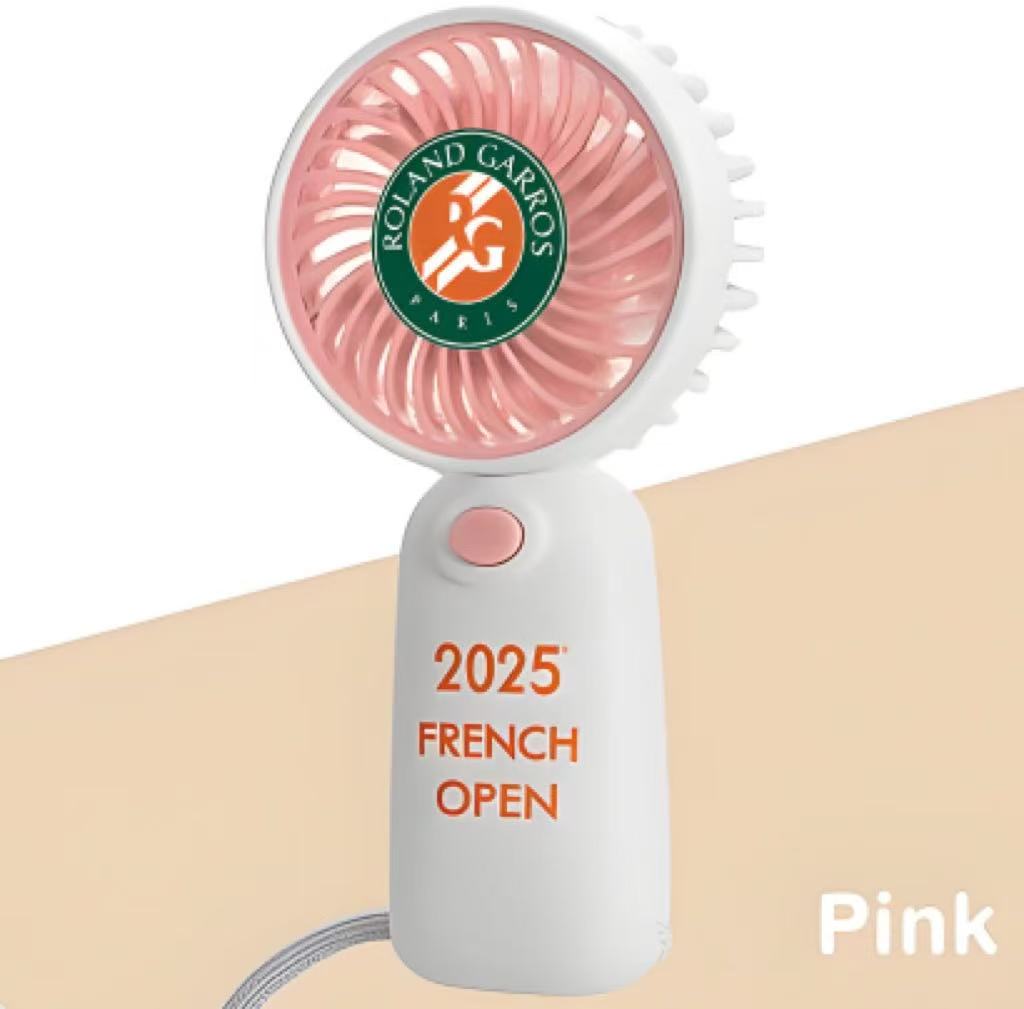 2025 French Open Limited Mini Handheld Fan