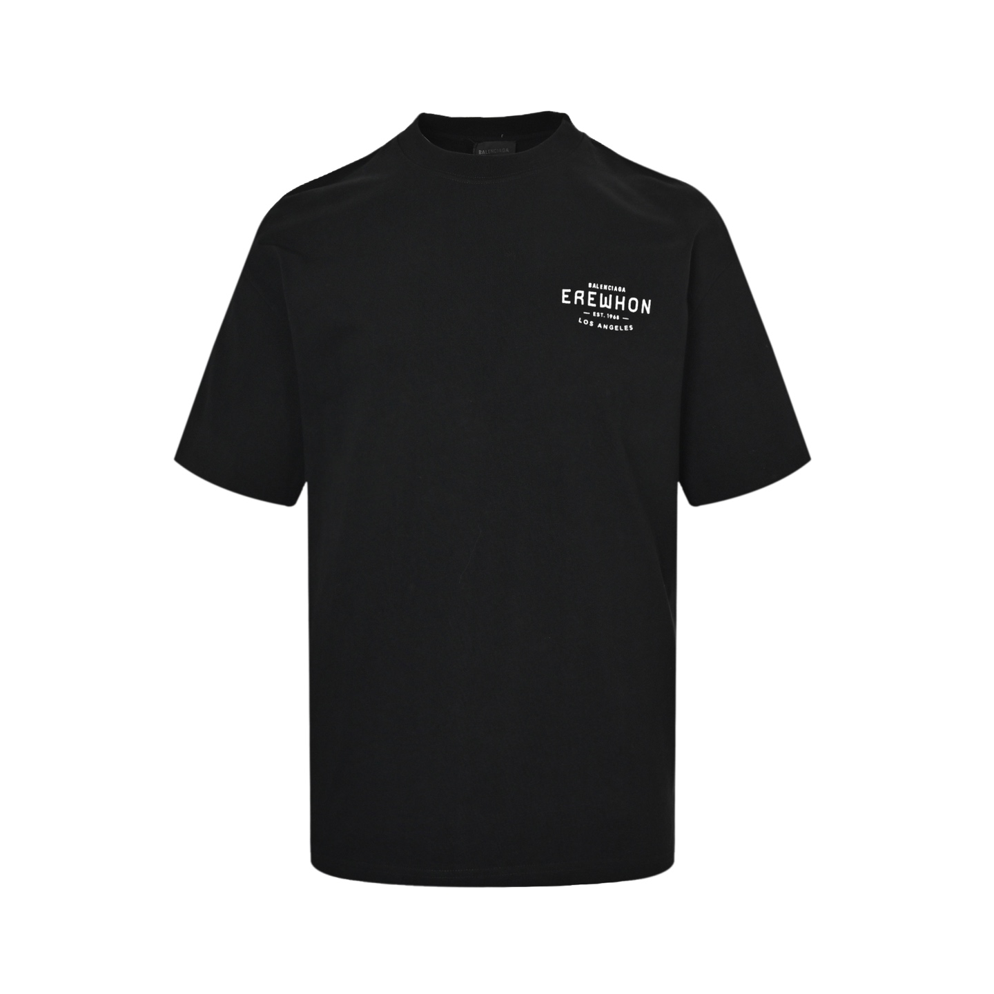 Balenciaga 25ss EREWHON supermarket joint printed short sleeves