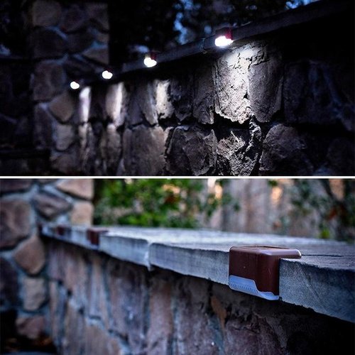 (💥Last Day Promotions-50% OFF)--LED Solar Lamp Path Staircase Outdoor Waterproof Wall Light-BUY 10 GET 10 FREE & FREE SHIPPING