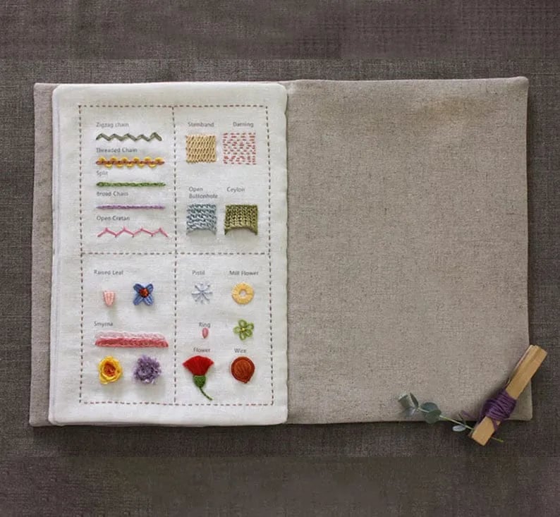 🔥Last Day 70% OFF - Stitch Book - B 🌼Video Version🌼(106 different stitches)