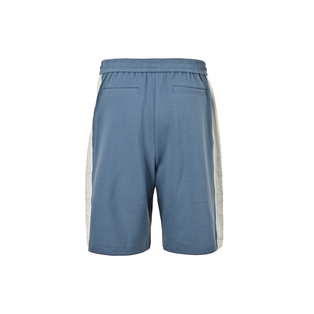 Dior 24ss side embroidered lettering contrast shorts