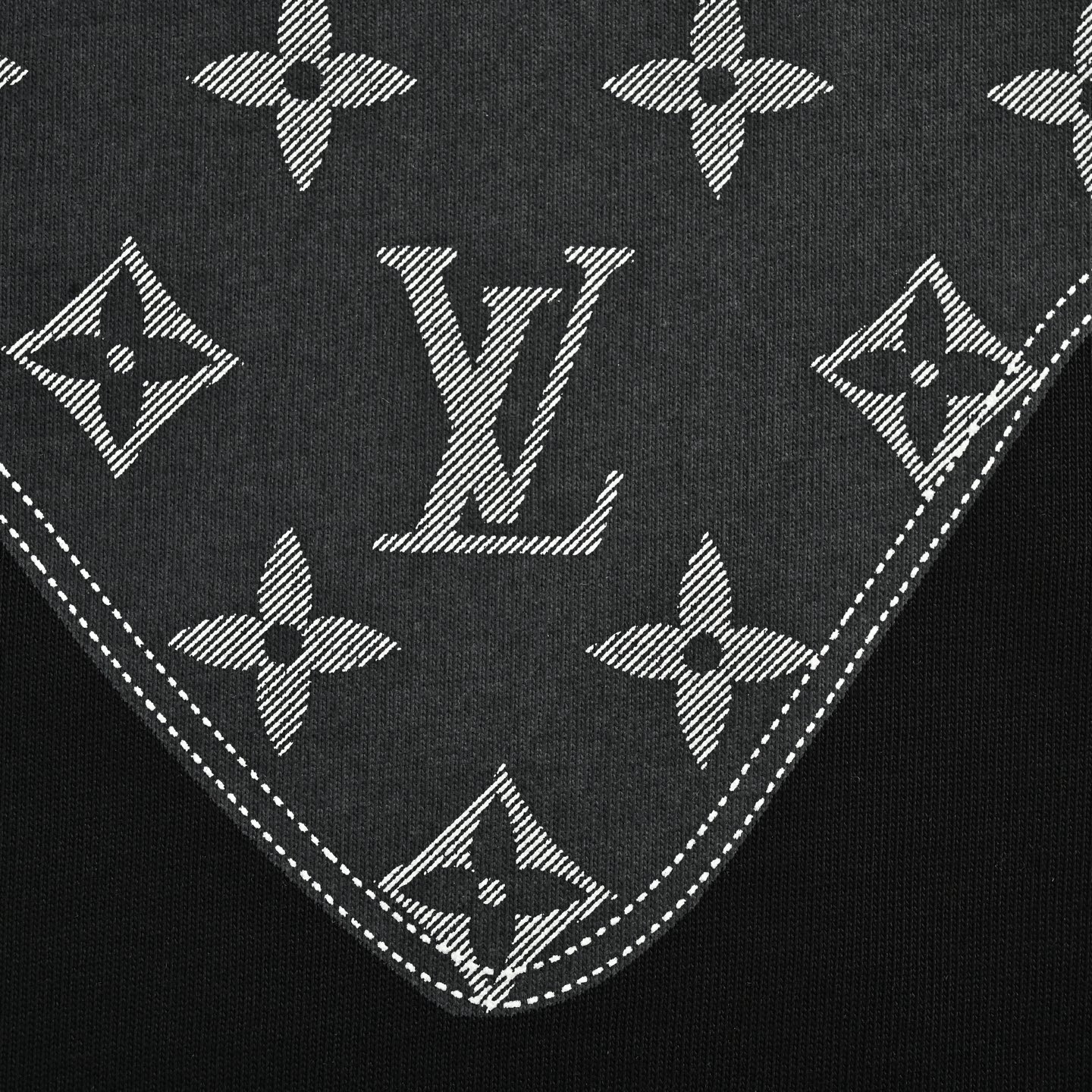 Louis Vuitton 25ss monogram print short sleeve