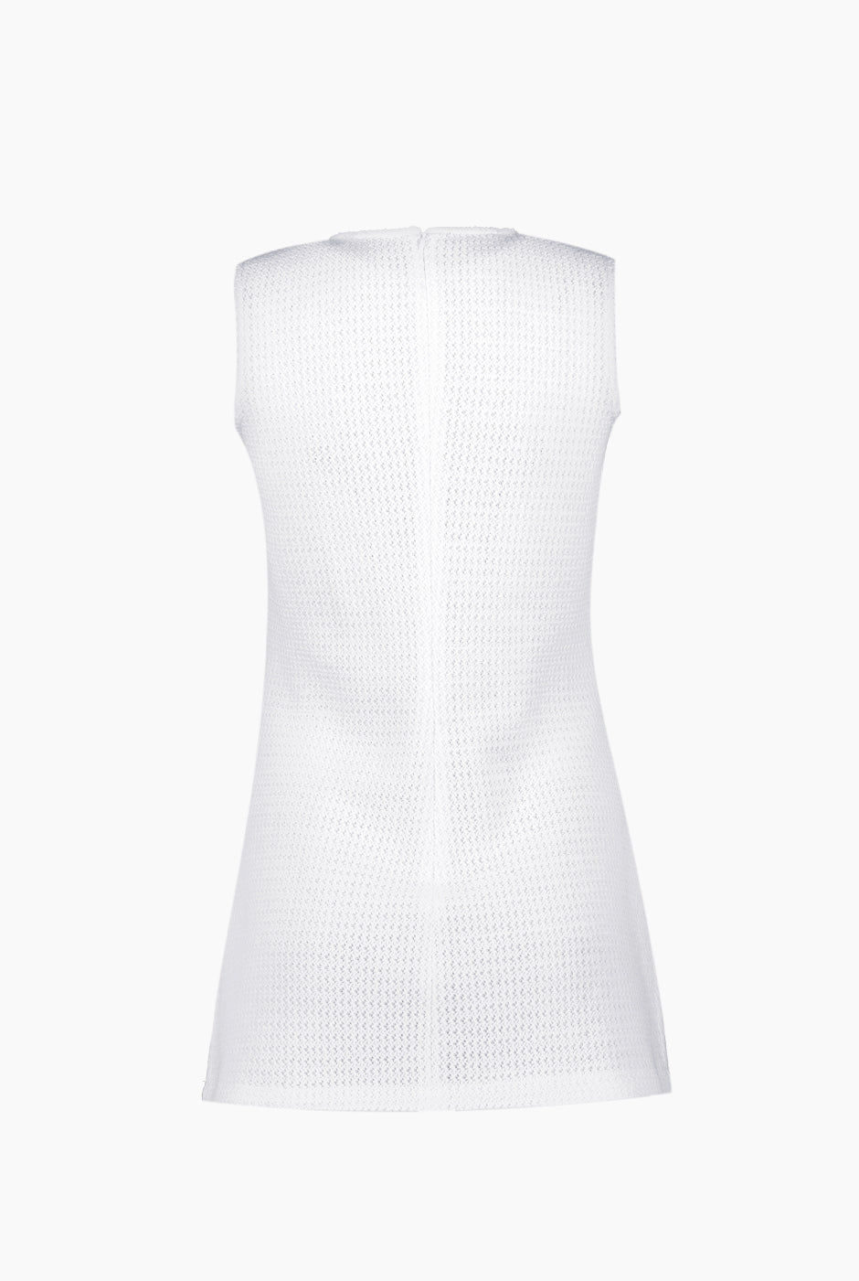 Blusa tejida larga con aberturas