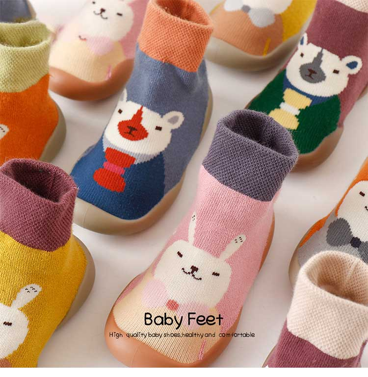 🎅EARLY CHRISTMAS SALE - 50% OFF🎄New Autumn And Winter Cartoon Indoor Toddler Shoes For Boys And Girls With Non-Slip Soles-BUY 3 PAIRS FREE SHIPPING
