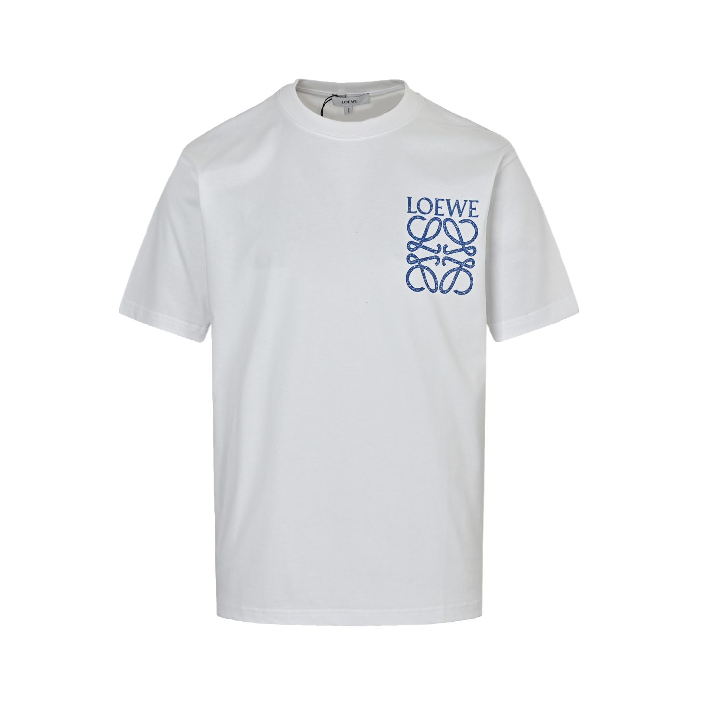Loewe 25ss front and back logo print short sleeves