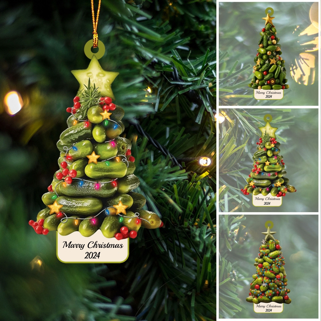 🥒Pickle Tree Christmas Ornament