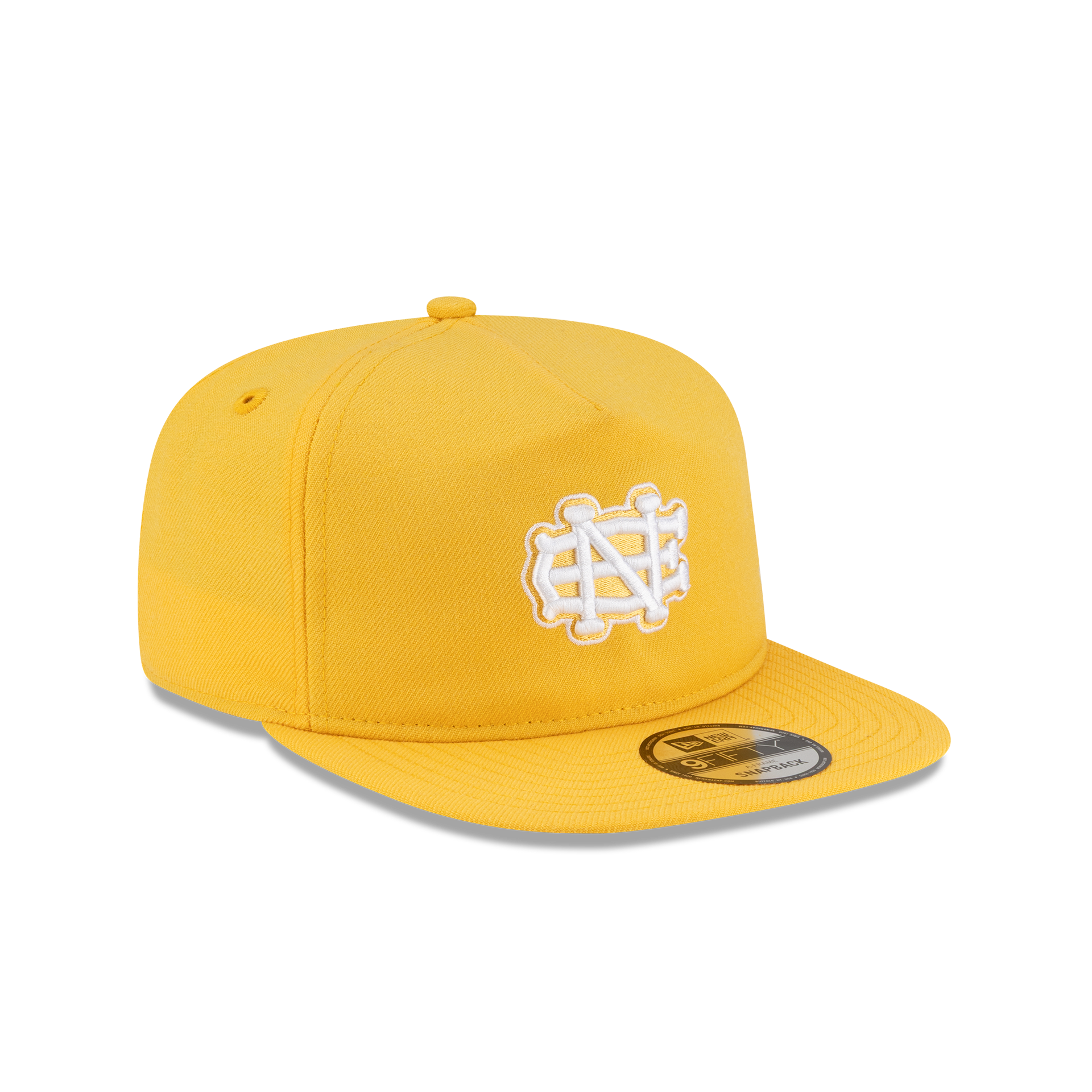 New Era Branded A Gold Skeletal 9FIFTY A-Frame Snapback Hat