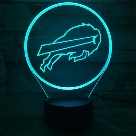 BUFFALO BILLS 3D LED LIGHT LAMP