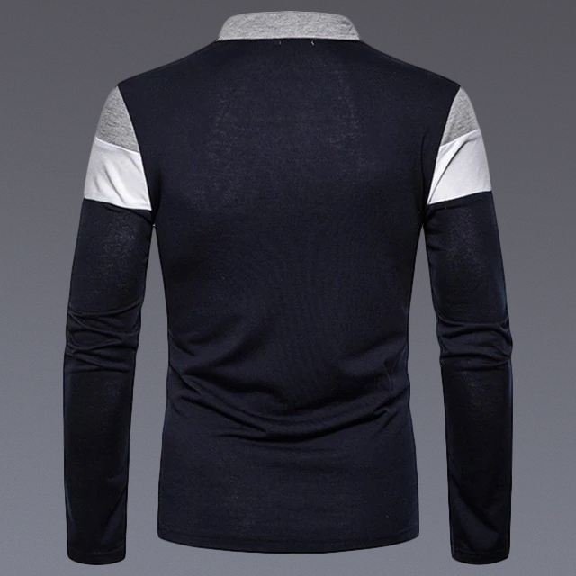 Slim Long-Sleeve Polo Shirt