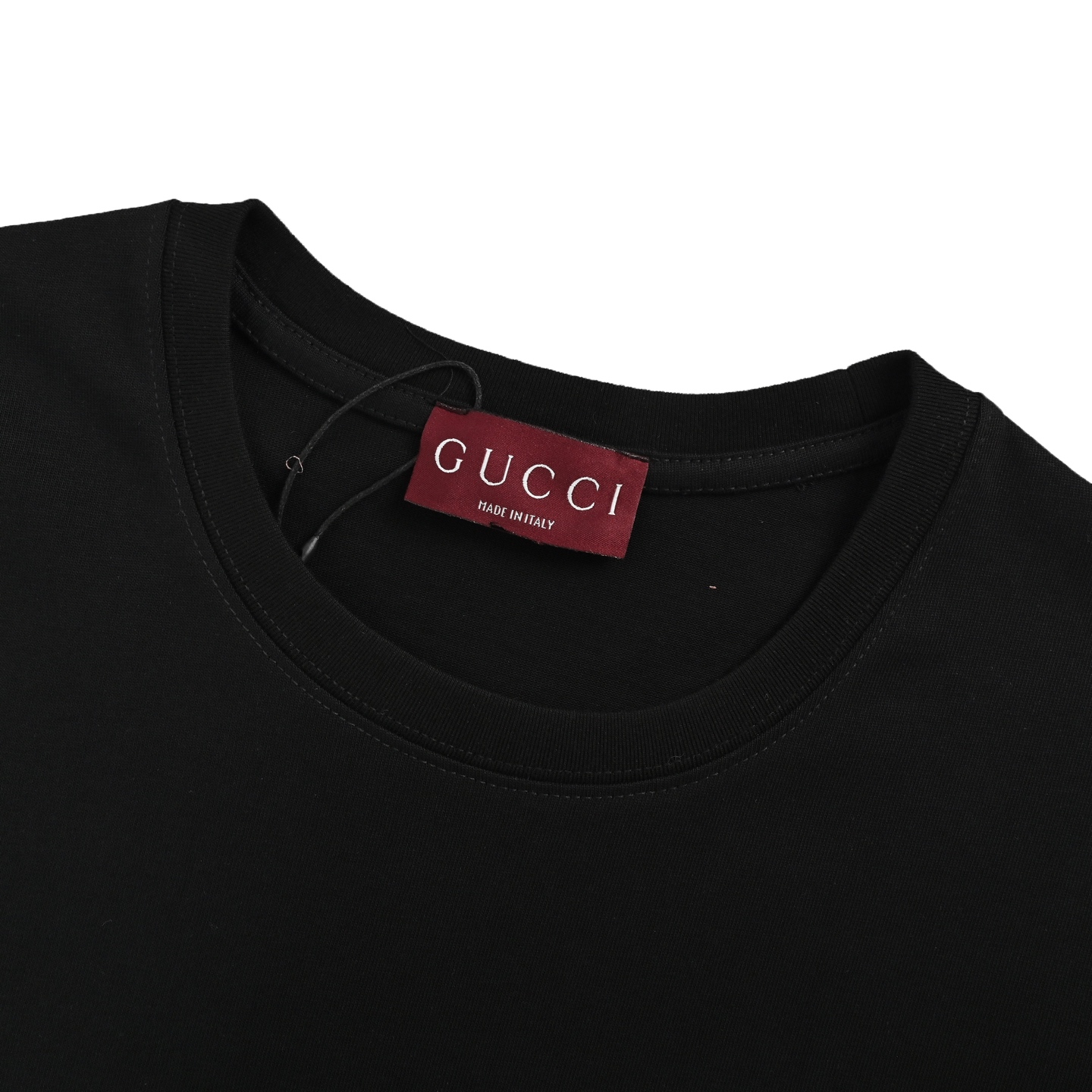 Gucci 25ss Silicone Lettering Printed Short Sleeve