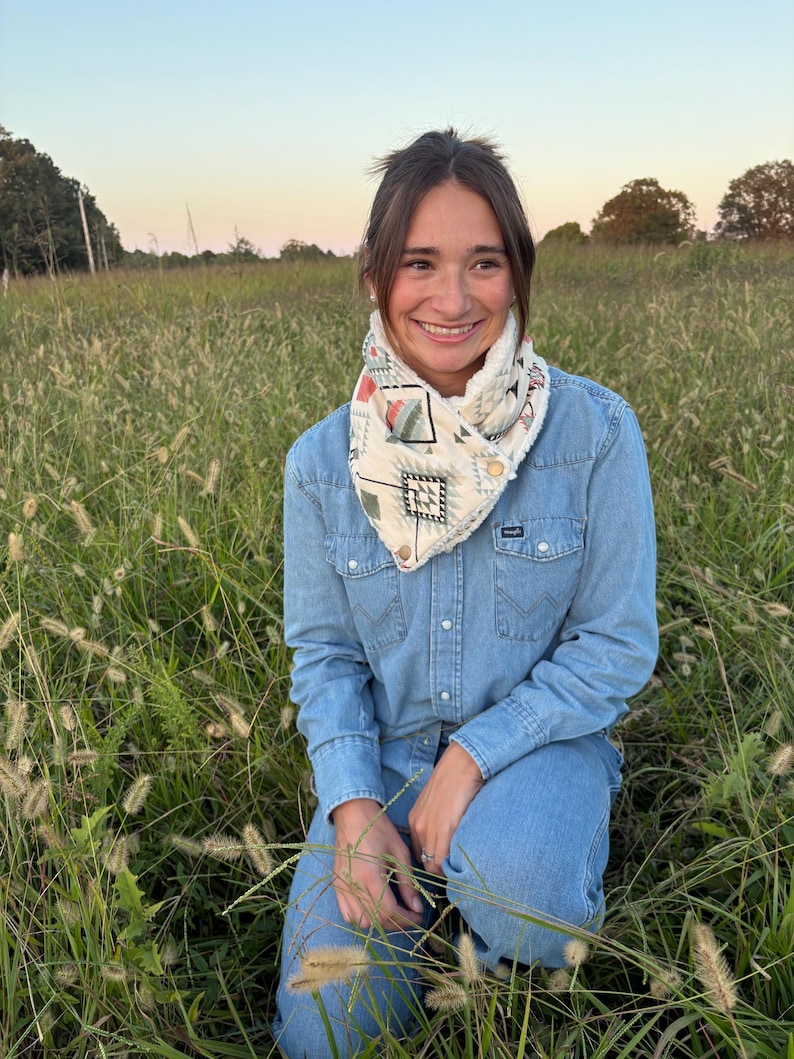 Western Sherpa Cowl, Winter Warm Wild Rag