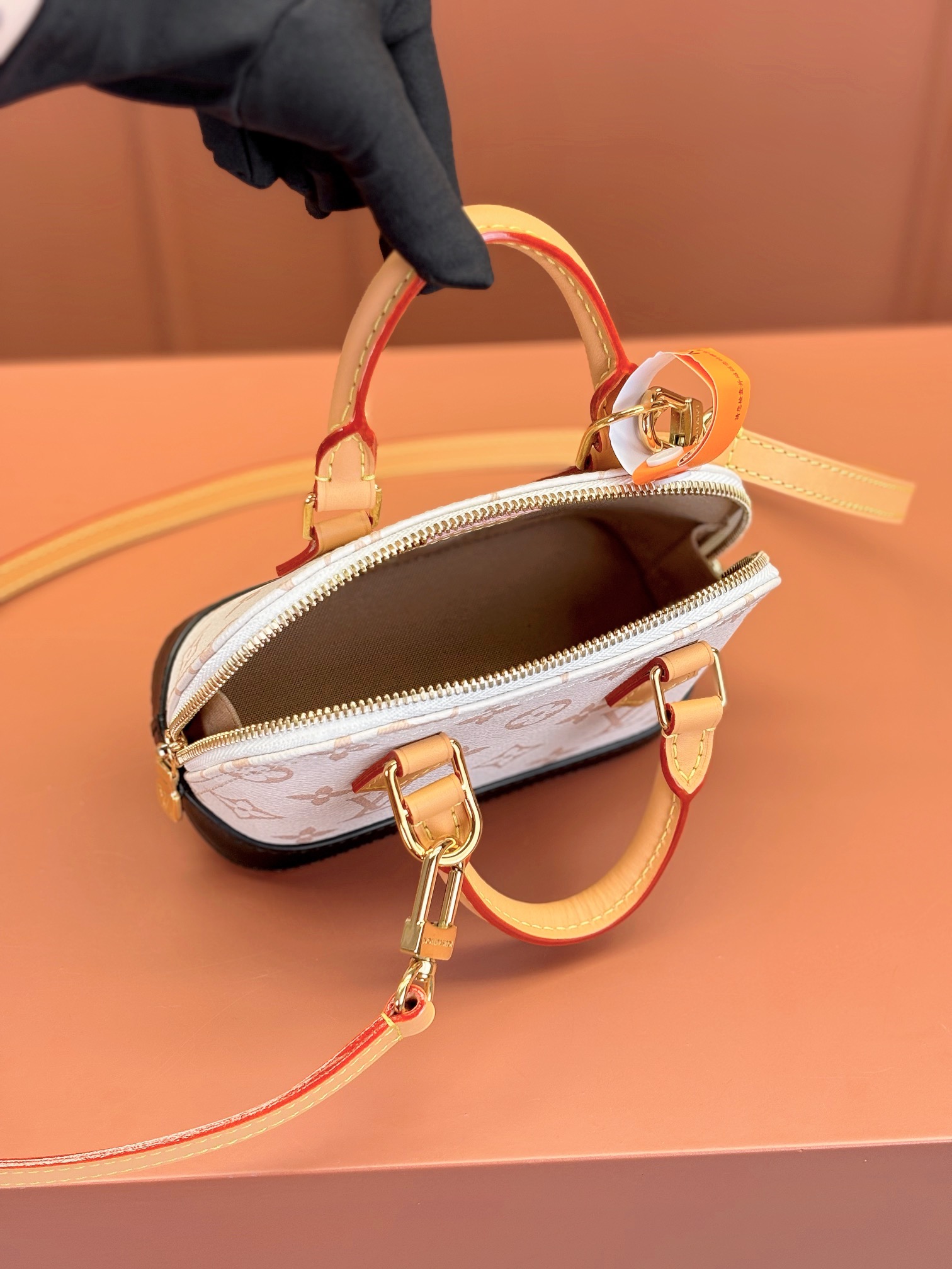 Louis Vuitton NANO ALMA Handbag M46895