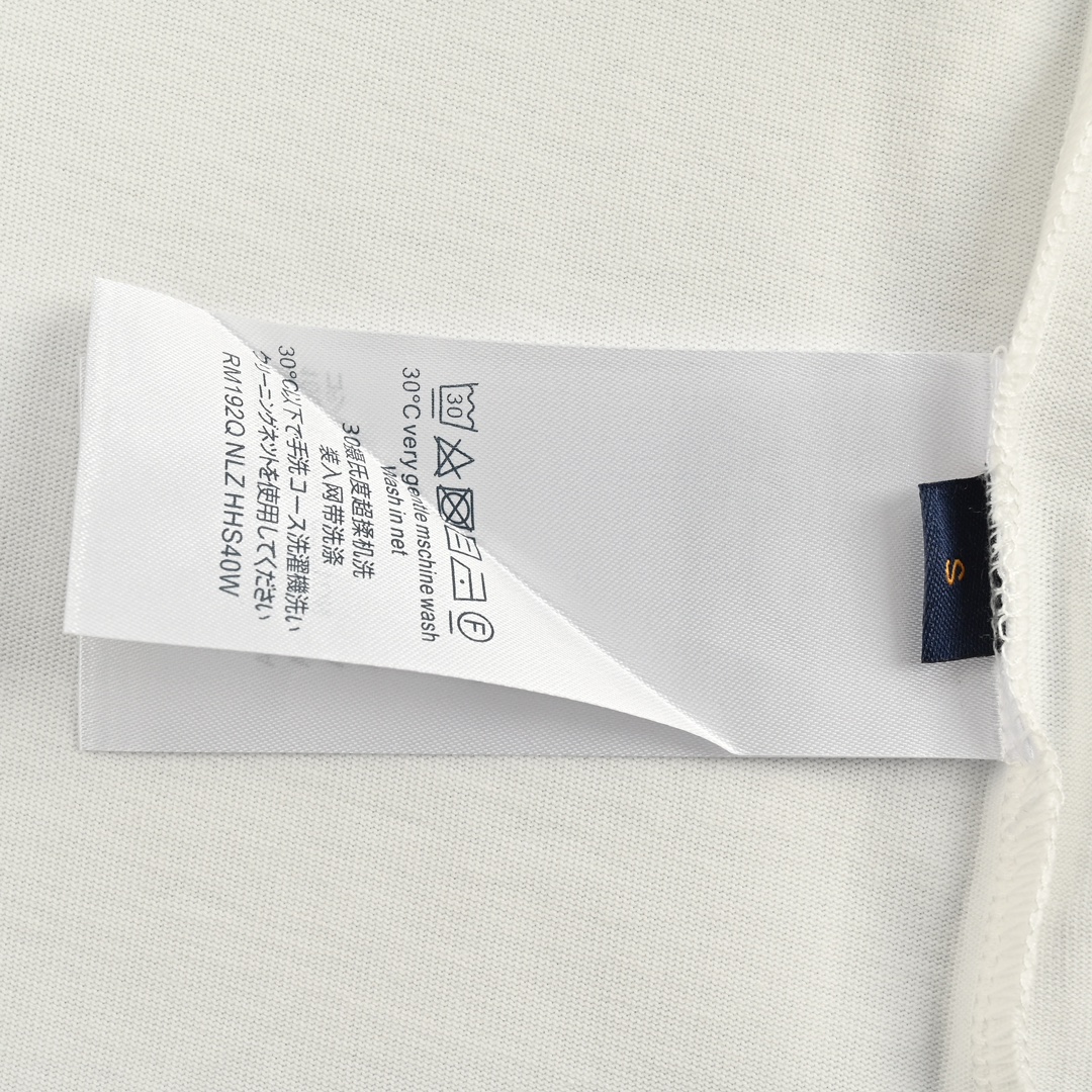 Louis Vuitton Ink Smudge Print Short Sleeve