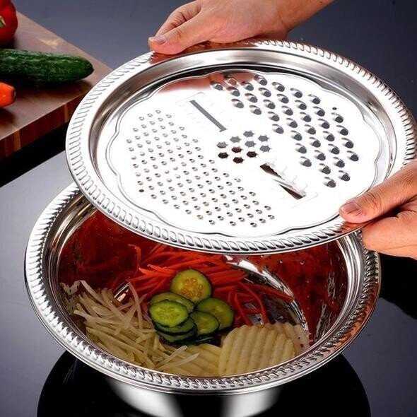 3 in 1 Kitchen Multipurpose Julienne Grater