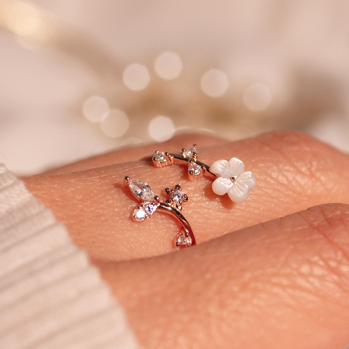 Pearl Sakura Ring