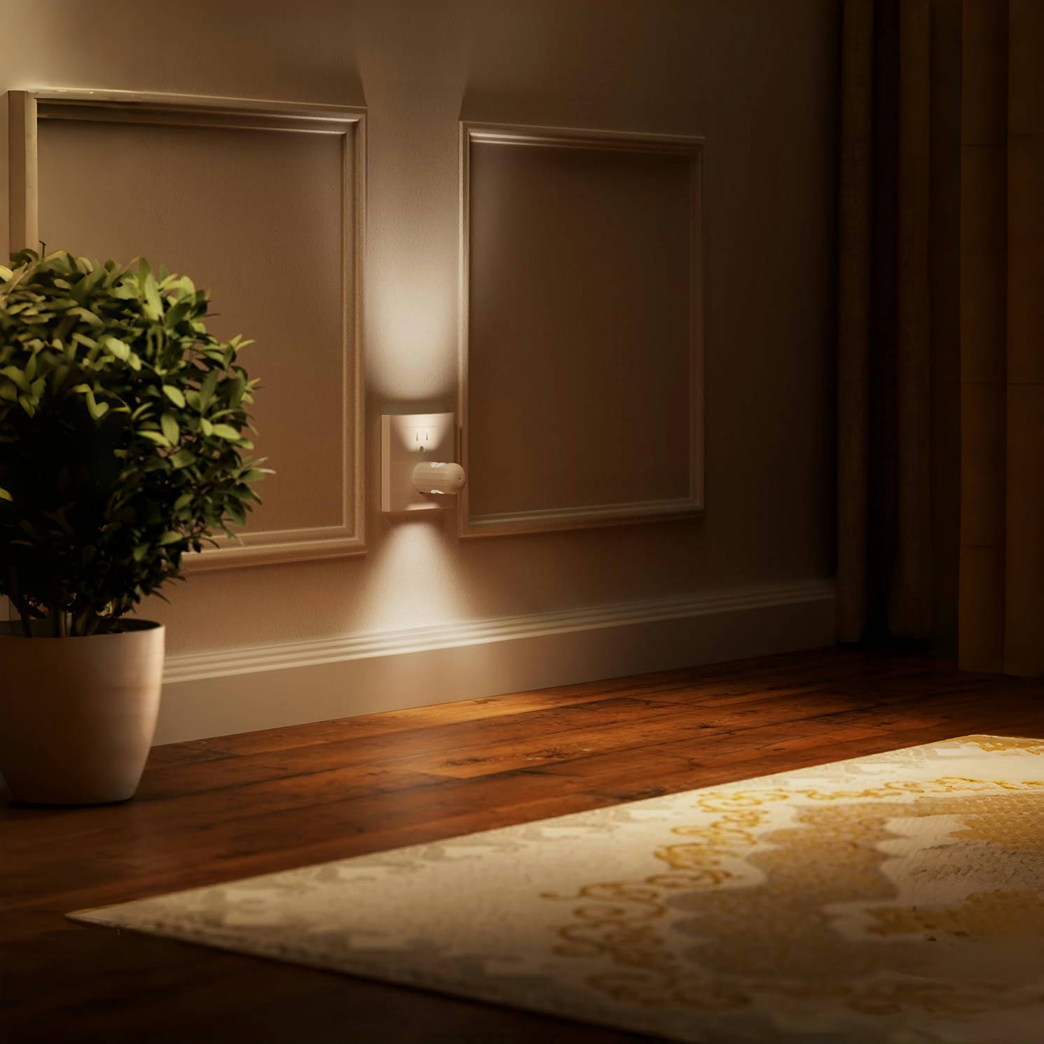 🔥On Sale🔥LED Night Light - Plug-in Wall Outlet Light with Sensor Dusk to Dawn