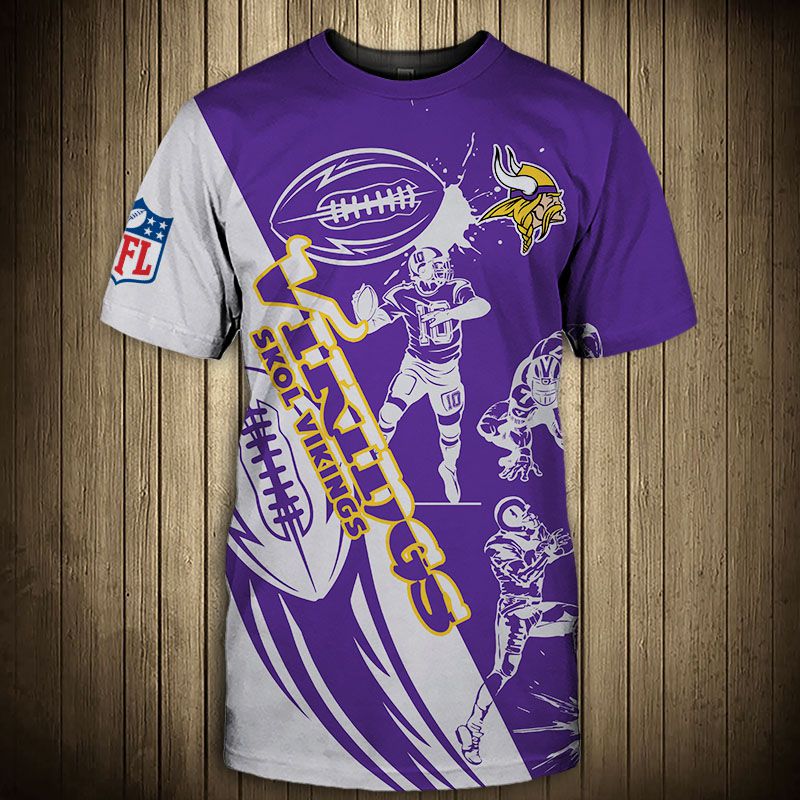 MINNESOTA VIKINGS 3D HOODIE MMVV005