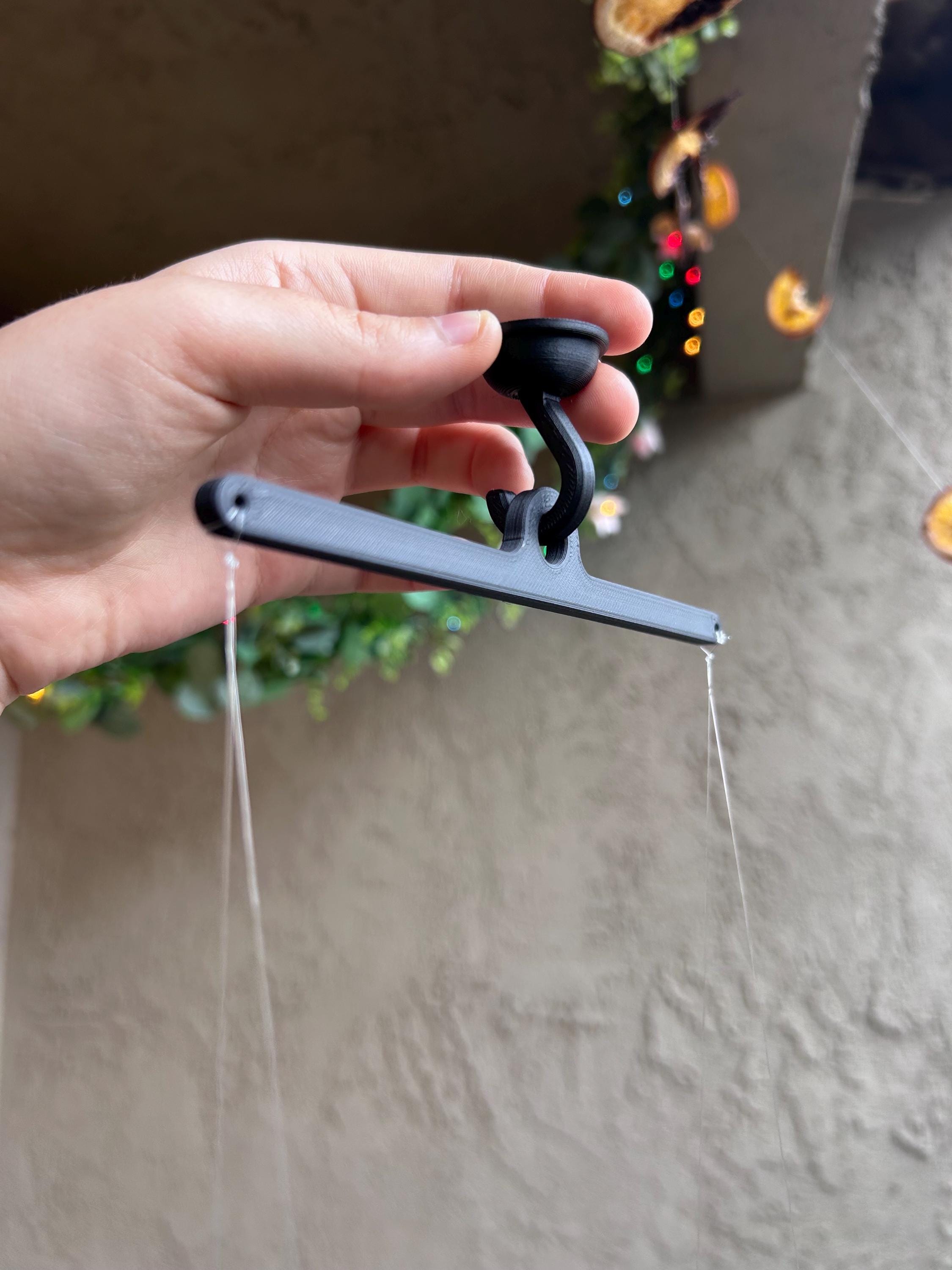 🔥FLASH SALE - 60% OFF🔥Flying Dragon Duo — Black & White Hanging Fantasy Mobile
