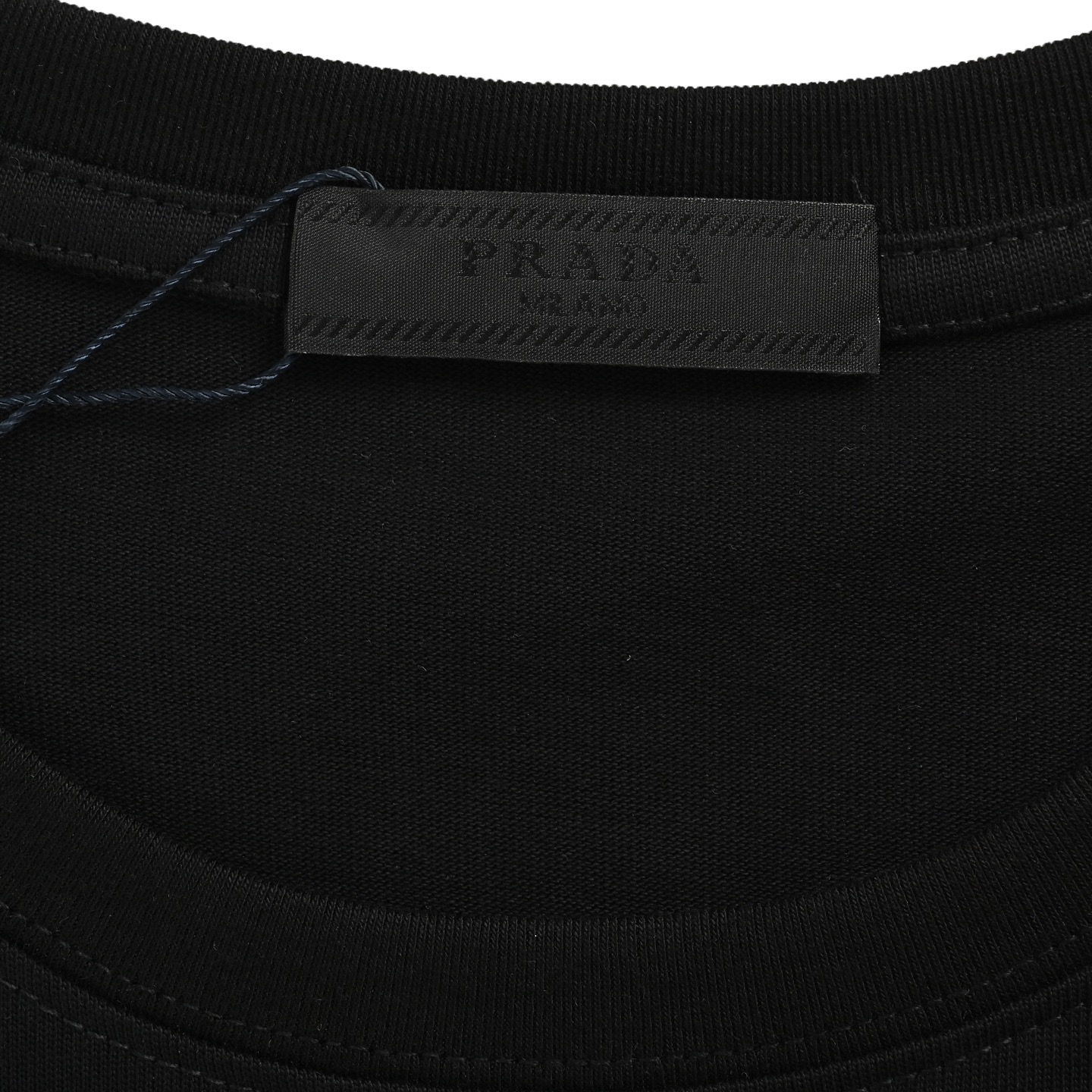 Prada 25ss triangle logo crown short sleeve