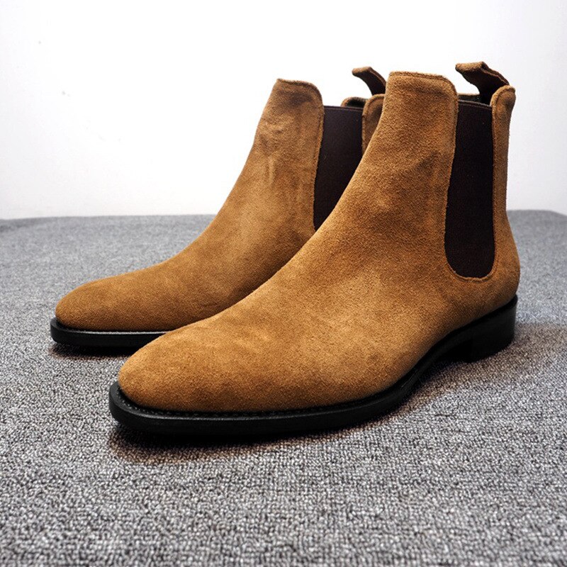 Winter Chunky Boot for Men Warm Flats Shoes Botas Mujer