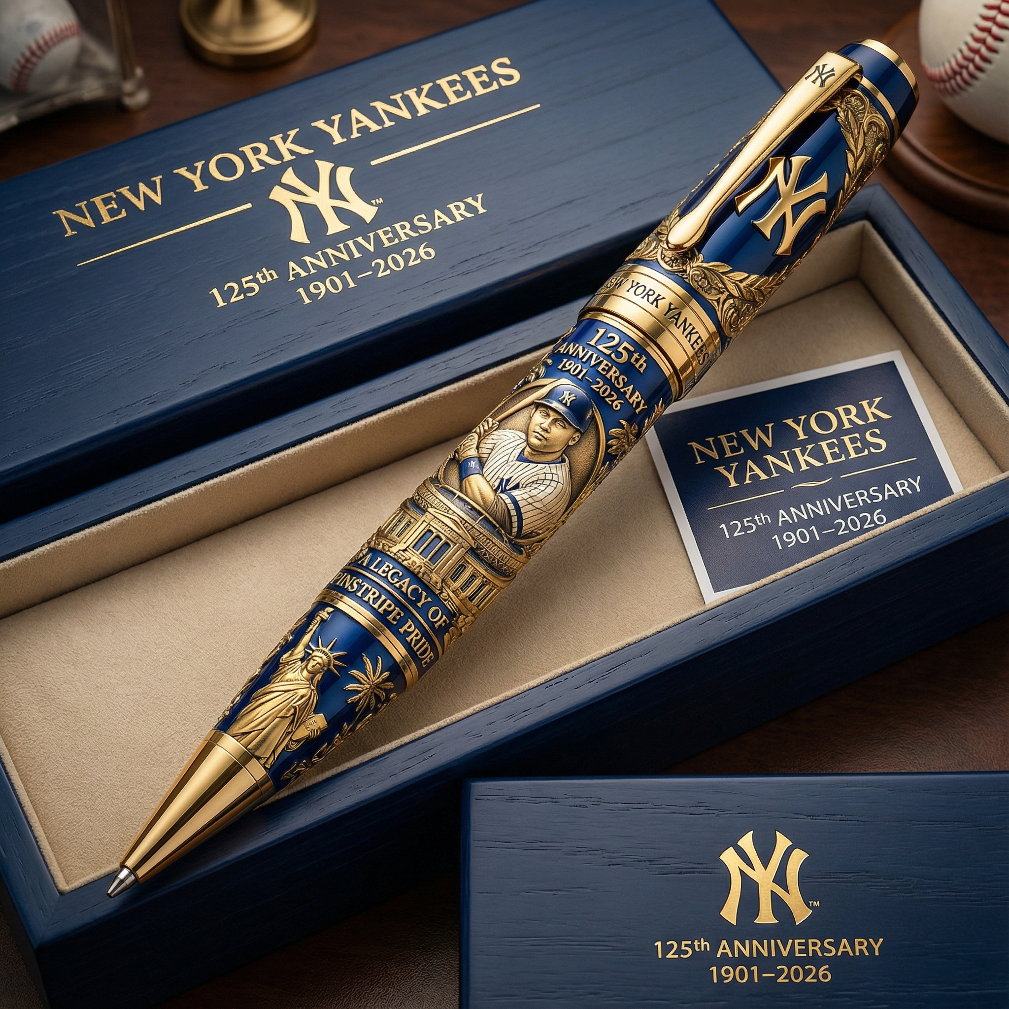 ✍️New York Yankees 125th Anniversary Ballpoint pen