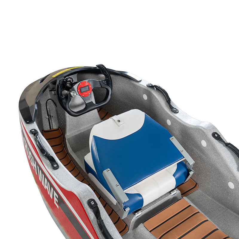 🌊🚤Electric Go Kart Boat - 18KW Mini Jet Boat(Free life jacket + battery)