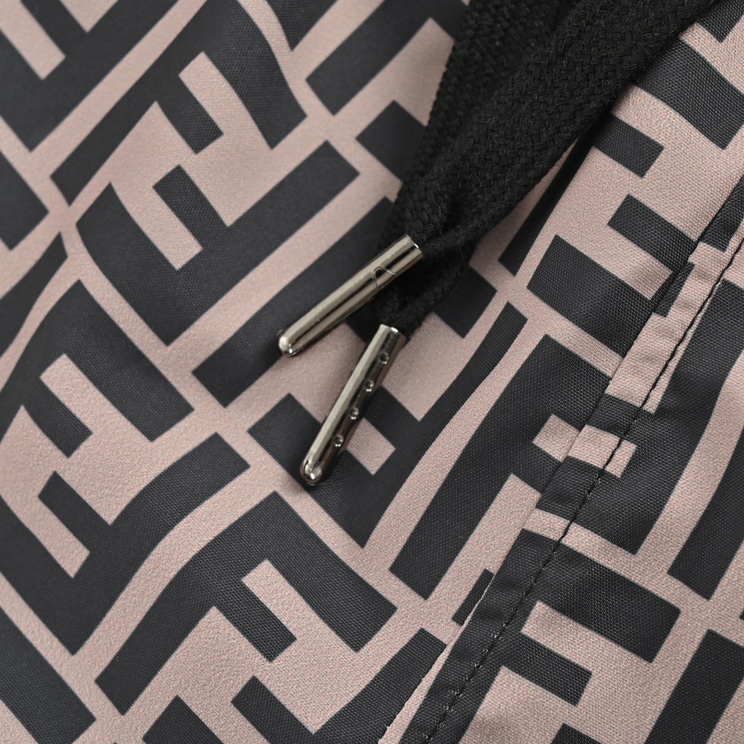 Fendi Classic FF Full Indonesian Dragon Shorts