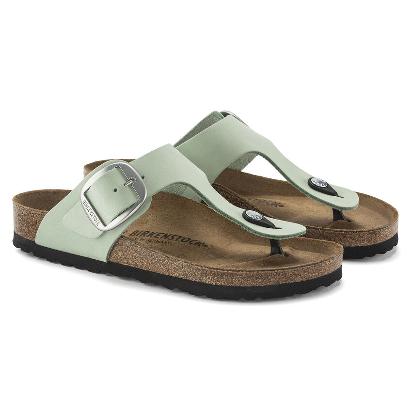 Gizeh Big Buckle Nubuck Leather B-16779