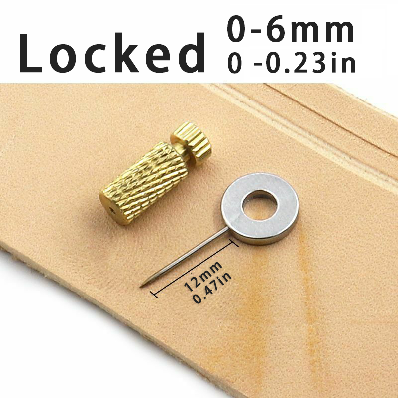 Leather Suture Positioning Needle