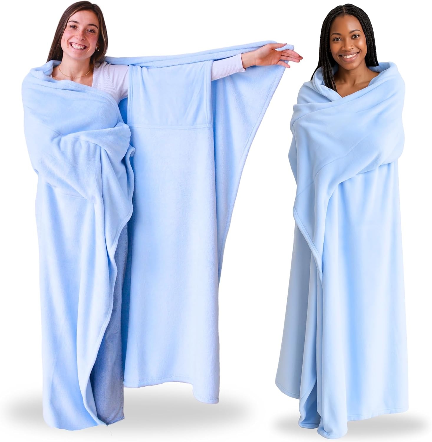 ✨Last Day 50% OFF✨Wearable Blanket with Sleeves, Top Christmas Gifts