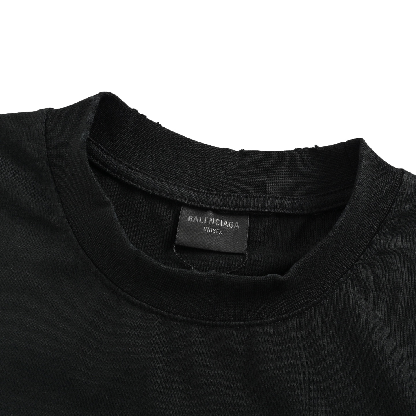 Balenciaga 24ss 3M letter print washed short sleeves