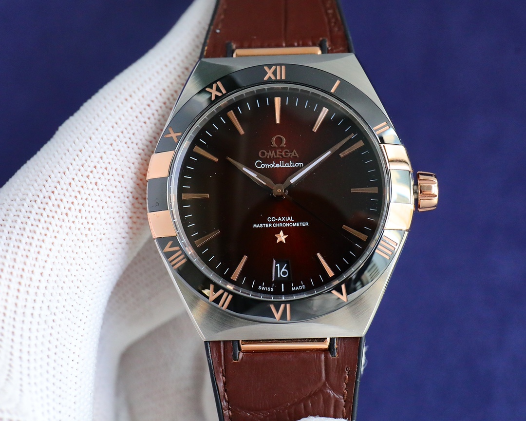 Omega fifth generation constellation series men's watch