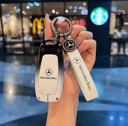 Benz Zinc Alloy Keychain